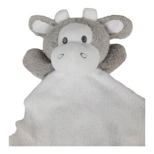B. Boutique Evergreen Pink Plush Lil Cow Snuggle Buddy Security‎ Blanket Lovey